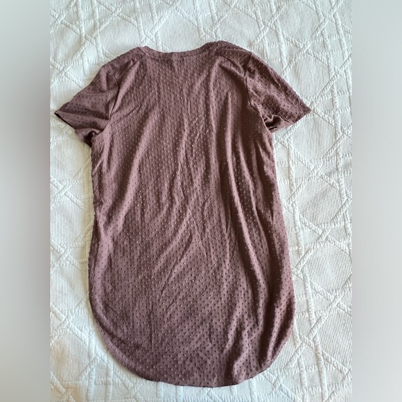 Wilfred swiss dot short sleeve tunic with textured weave (Sz M) - Picture 2 of 3